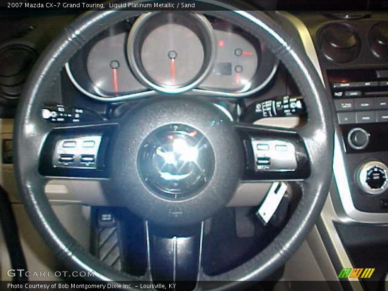 Liquid Platinum Metallic / Sand 2007 Mazda CX-7 Grand Touring