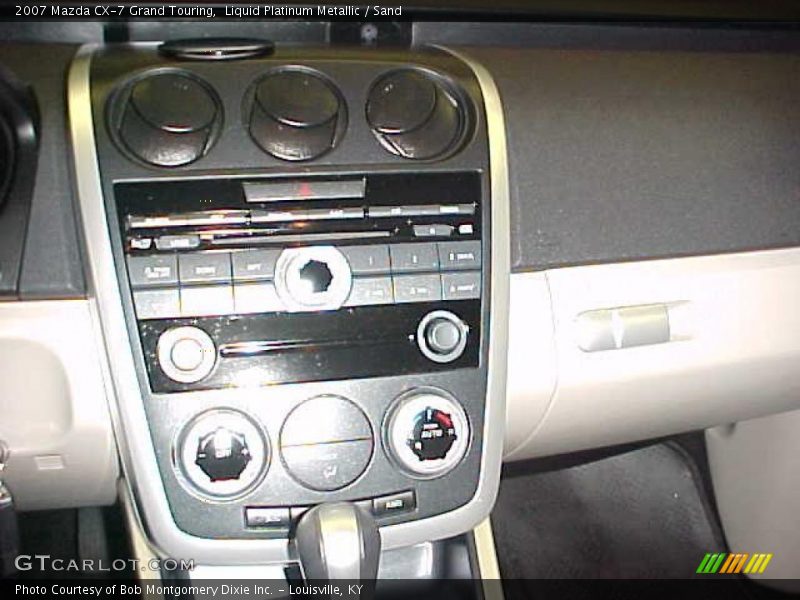 Liquid Platinum Metallic / Sand 2007 Mazda CX-7 Grand Touring