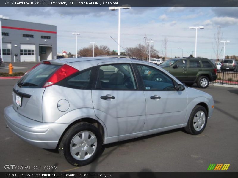 CD Silver Metallic / Charcoal 2007 Ford Focus ZX5 SE Hatchback