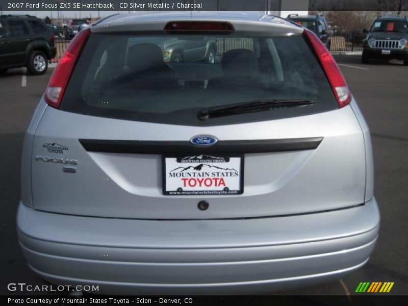 CD Silver Metallic / Charcoal 2007 Ford Focus ZX5 SE Hatchback