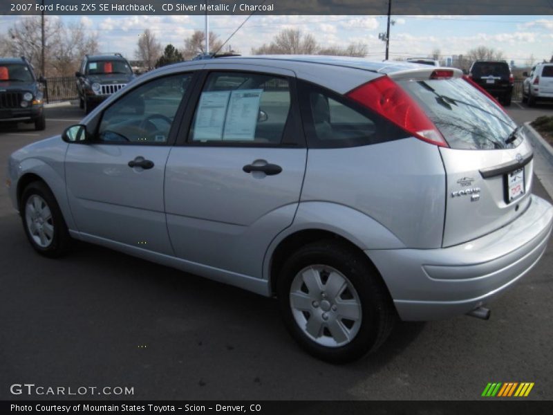 CD Silver Metallic / Charcoal 2007 Ford Focus ZX5 SE Hatchback