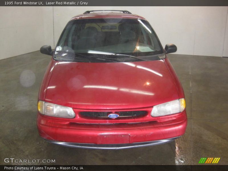 Laser Red Metallic / Grey 1995 Ford Windstar LX