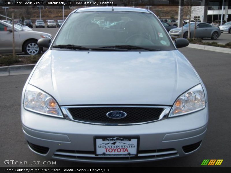 CD Silver Metallic / Charcoal 2007 Ford Focus ZX5 SE Hatchback