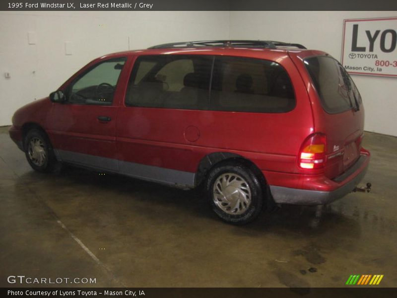 Laser Red Metallic / Grey 1995 Ford Windstar LX