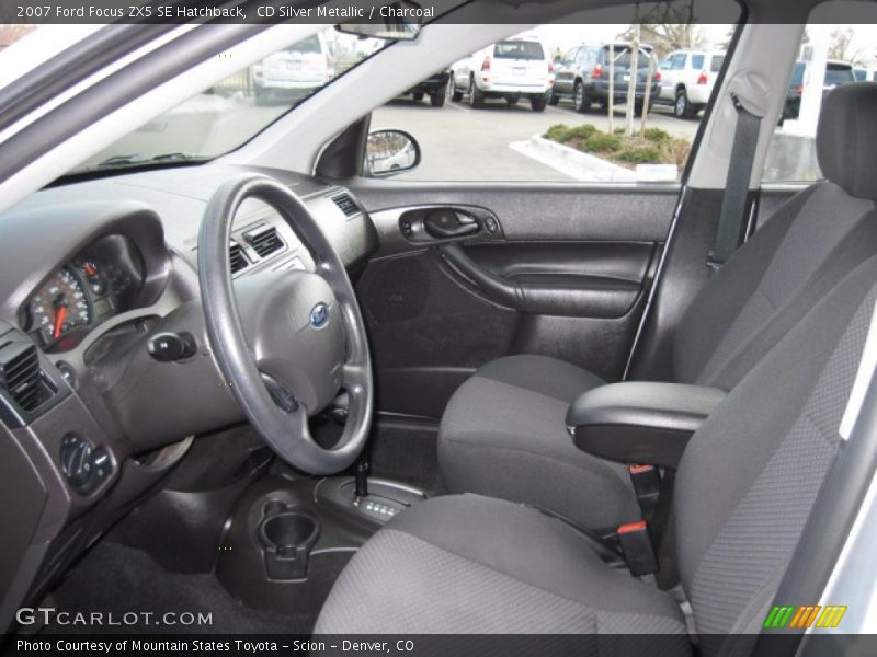 CD Silver Metallic / Charcoal 2007 Ford Focus ZX5 SE Hatchback