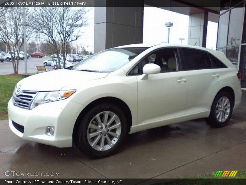 Blizzard Pearl / Ivory 2009 Toyota Venza I4