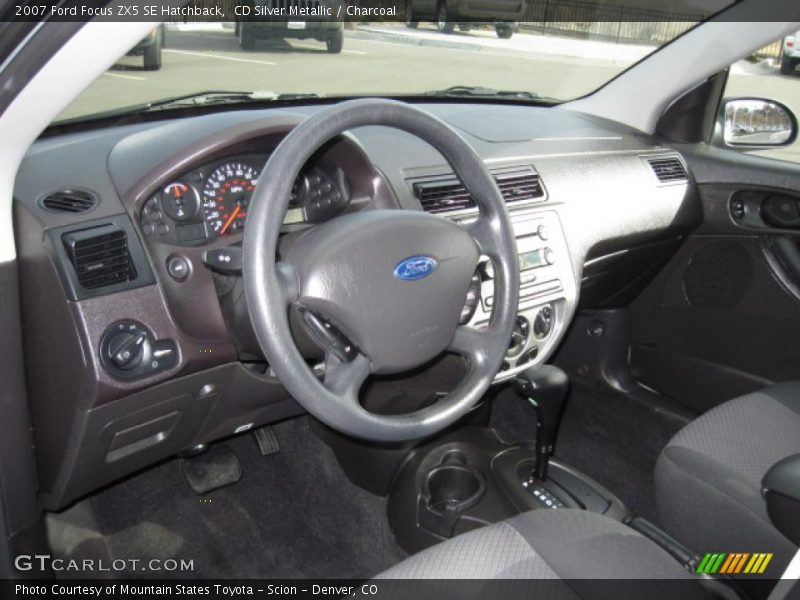 CD Silver Metallic / Charcoal 2007 Ford Focus ZX5 SE Hatchback