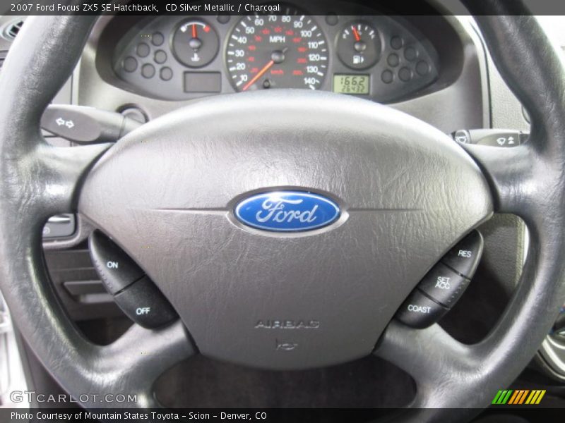 CD Silver Metallic / Charcoal 2007 Ford Focus ZX5 SE Hatchback