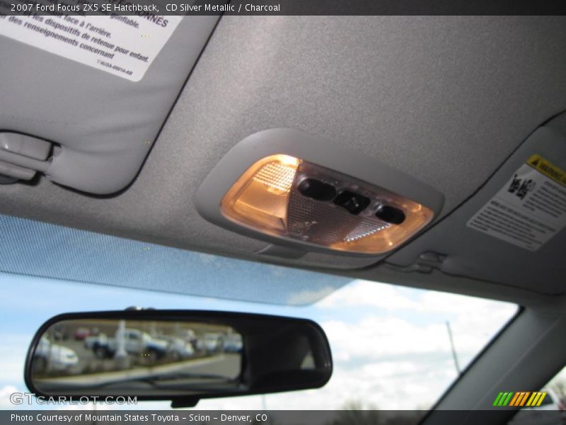 CD Silver Metallic / Charcoal 2007 Ford Focus ZX5 SE Hatchback