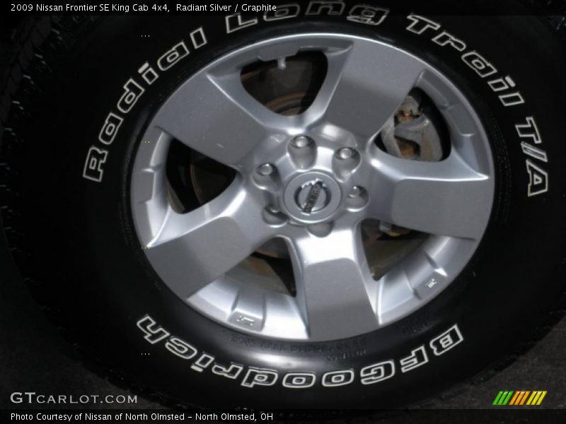 Radiant Silver / Graphite 2009 Nissan Frontier SE King Cab 4x4