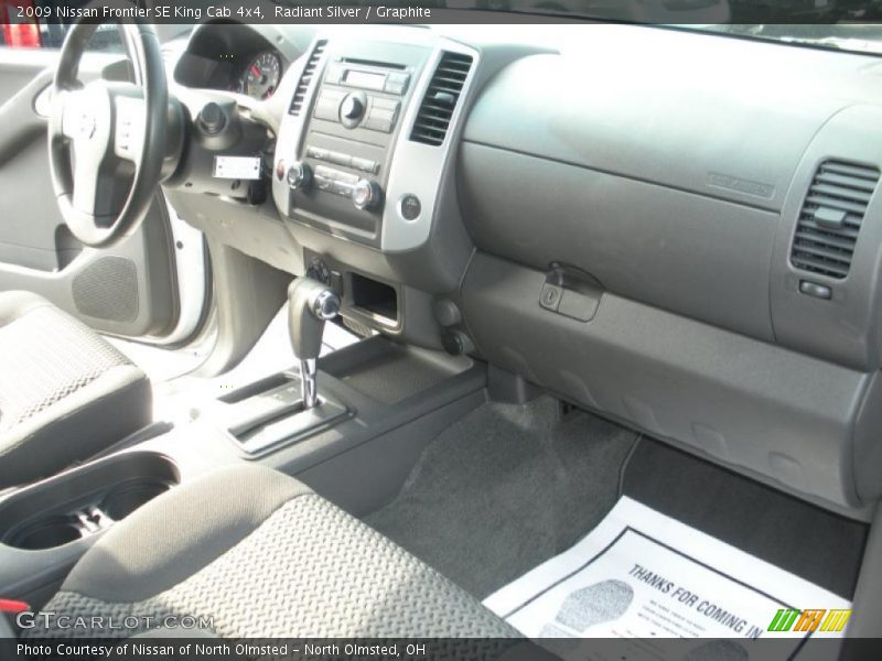 Radiant Silver / Graphite 2009 Nissan Frontier SE King Cab 4x4