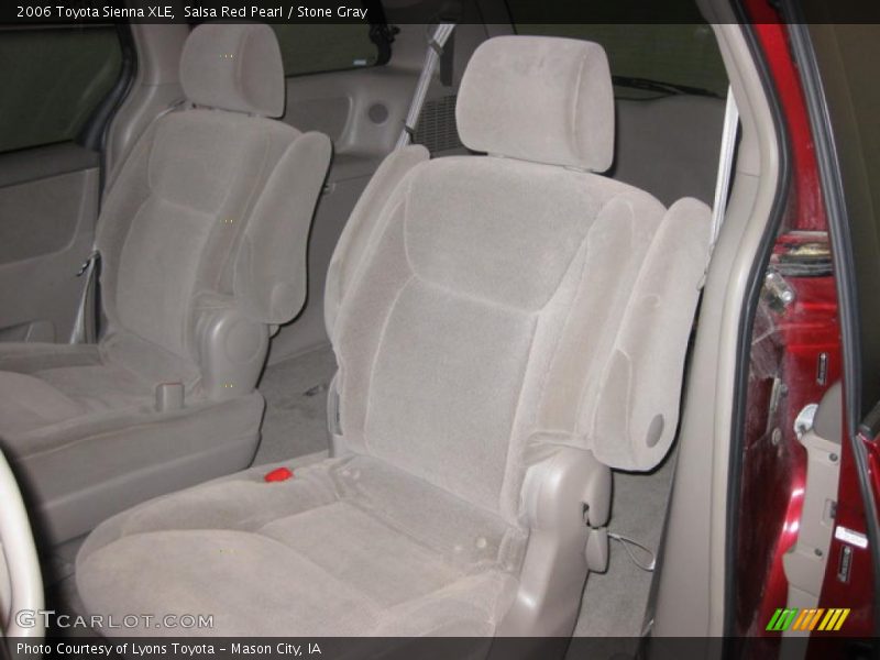 Salsa Red Pearl / Stone Gray 2006 Toyota Sienna XLE