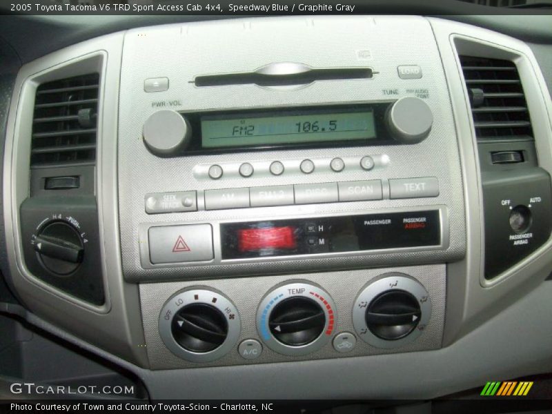 Speedway Blue / Graphite Gray 2005 Toyota Tacoma V6 TRD Sport Access Cab 4x4