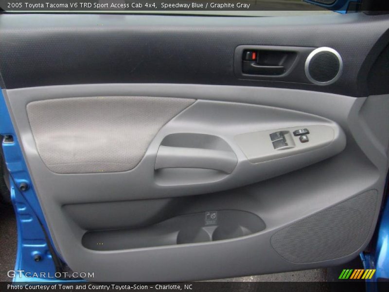 Speedway Blue / Graphite Gray 2005 Toyota Tacoma V6 TRD Sport Access Cab 4x4