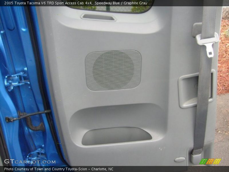 Speedway Blue / Graphite Gray 2005 Toyota Tacoma V6 TRD Sport Access Cab 4x4
