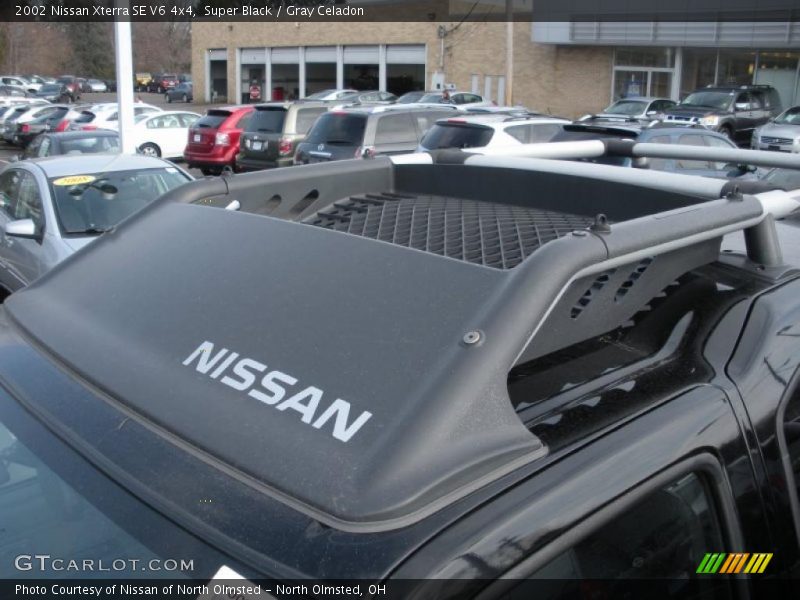 Super Black / Gray Celadon 2002 Nissan Xterra SE V6 4x4