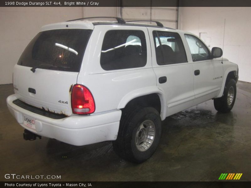 Bright White / Gray 1998 Dodge Durango SLT 4x4