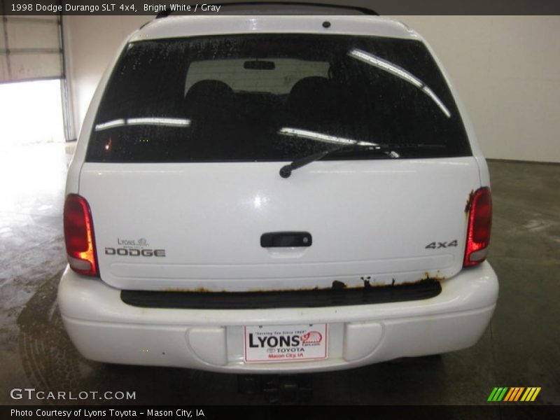 Bright White / Gray 1998 Dodge Durango SLT 4x4