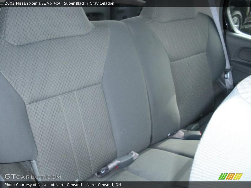 Super Black / Gray Celadon 2002 Nissan Xterra SE V6 4x4
