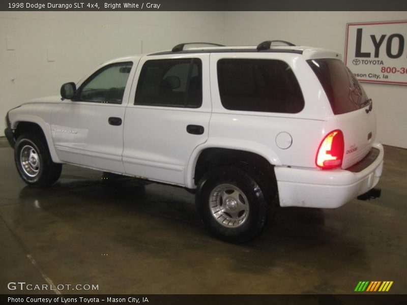 Bright White / Gray 1998 Dodge Durango SLT 4x4