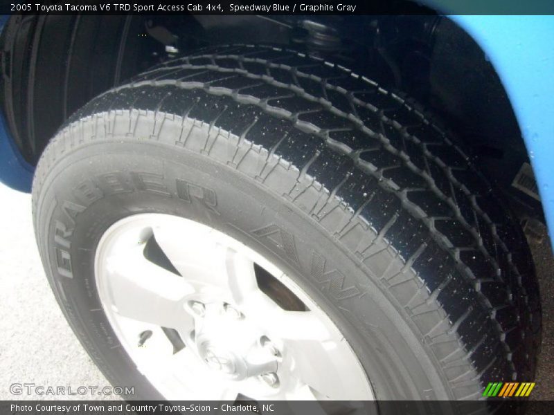 Speedway Blue / Graphite Gray 2005 Toyota Tacoma V6 TRD Sport Access Cab 4x4