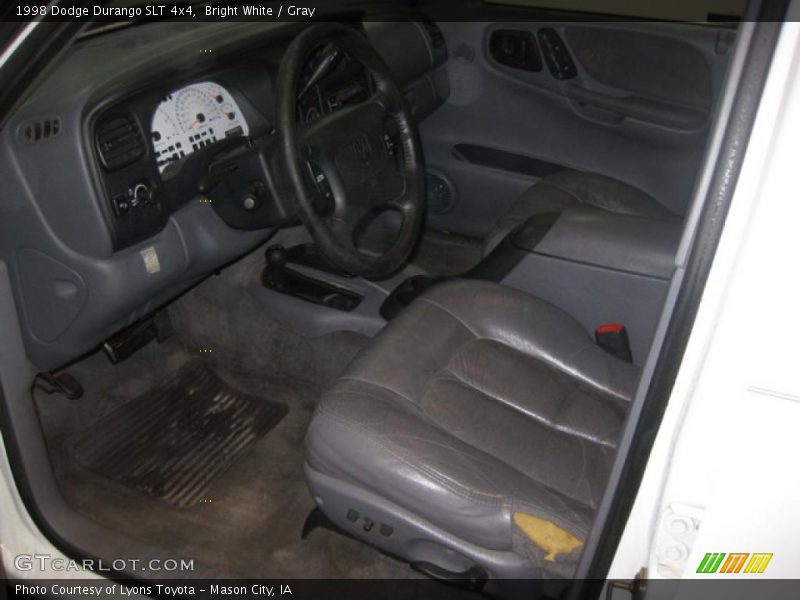 Bright White / Gray 1998 Dodge Durango SLT 4x4