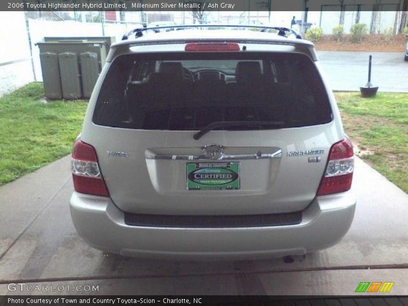 Millenium Silver Metallic / Ash Gray 2006 Toyota Highlander Hybrid Limited