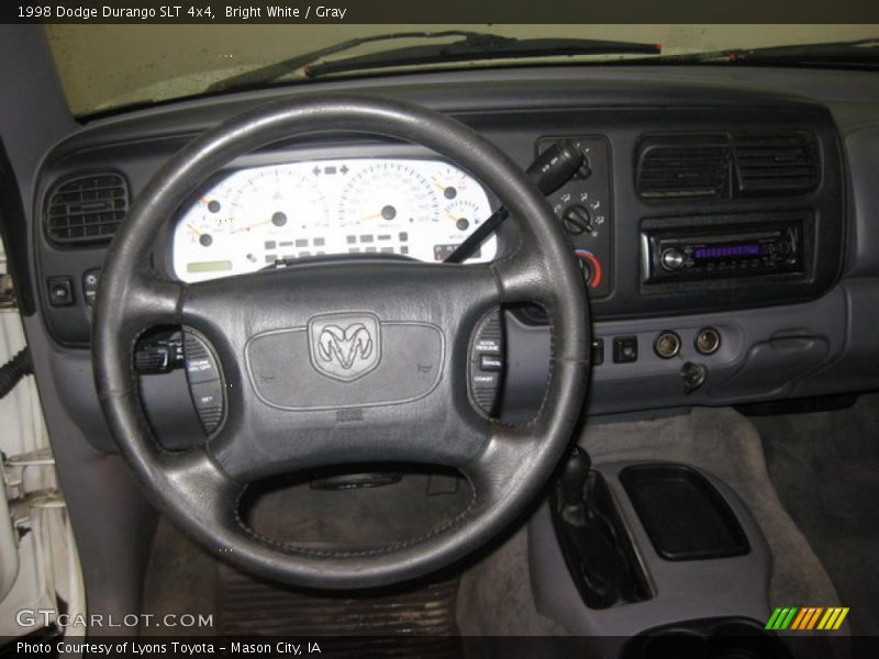 Bright White / Gray 1998 Dodge Durango SLT 4x4
