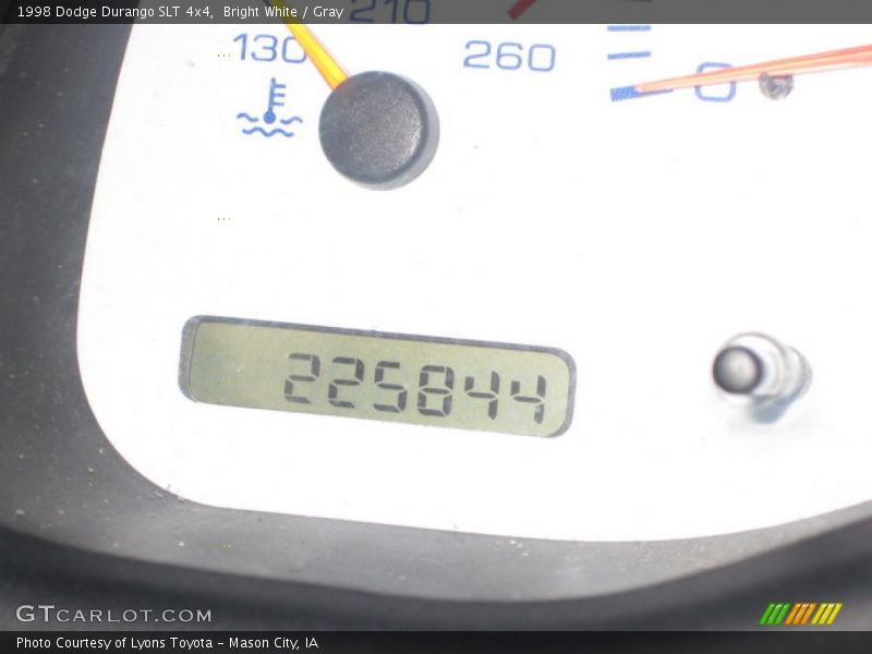 Bright White / Gray 1998 Dodge Durango SLT 4x4