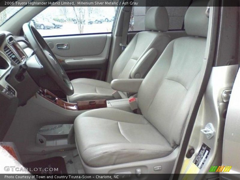 Millenium Silver Metallic / Ash Gray 2006 Toyota Highlander Hybrid Limited