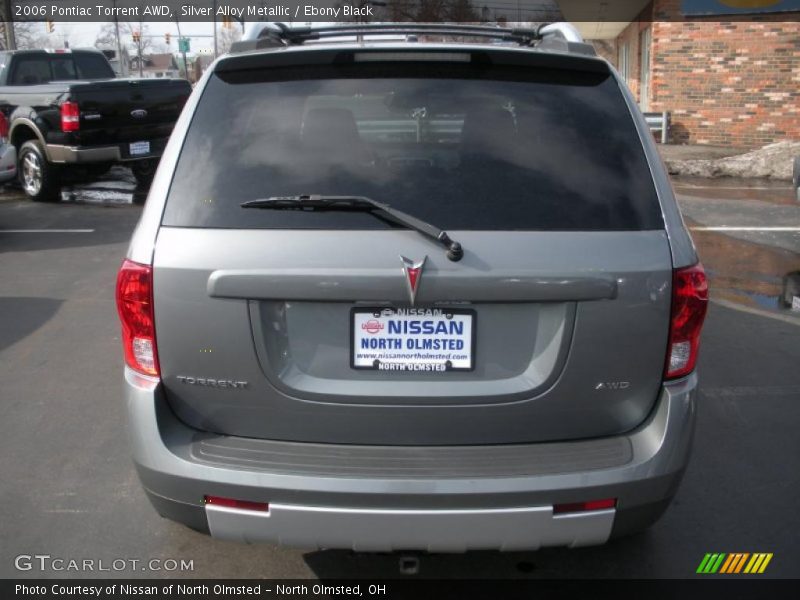 Silver Alloy Metallic / Ebony Black 2006 Pontiac Torrent AWD