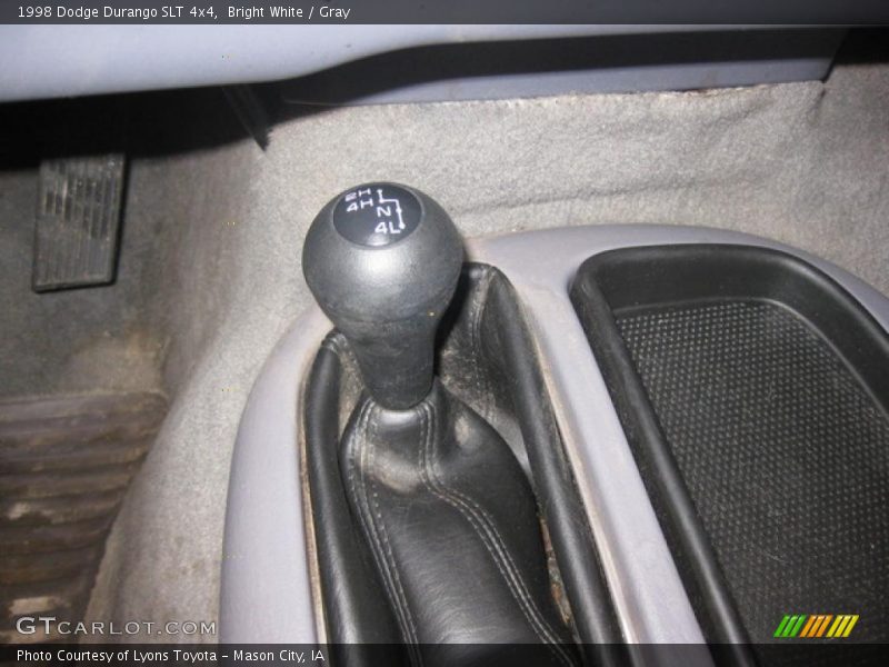 Bright White / Gray 1998 Dodge Durango SLT 4x4