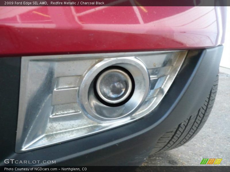 Redfire Metallic / Charcoal Black 2009 Ford Edge SEL AWD