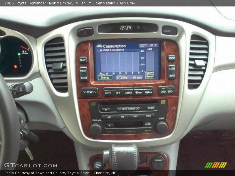 Millenium Silver Metallic / Ash Gray 2006 Toyota Highlander Hybrid Limited