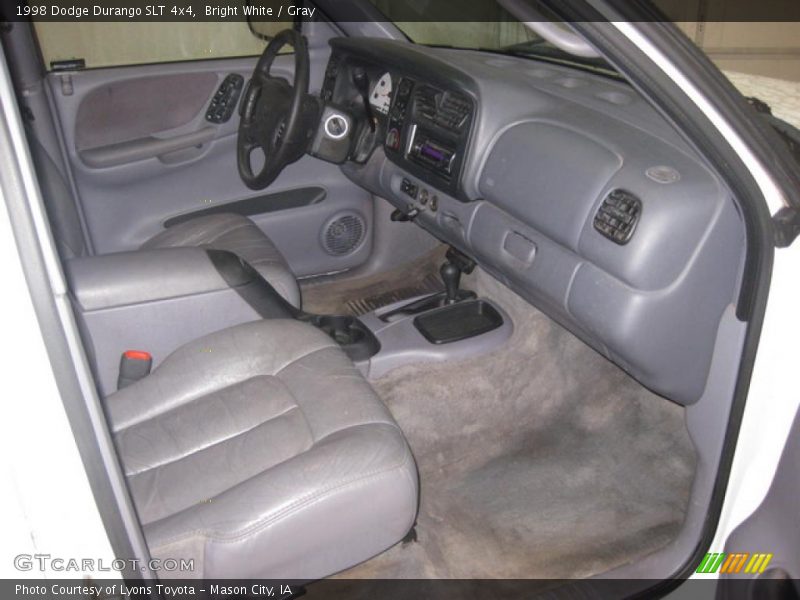 Bright White / Gray 1998 Dodge Durango SLT 4x4