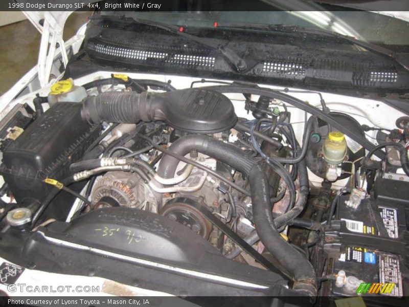 Bright White / Gray 1998 Dodge Durango SLT 4x4