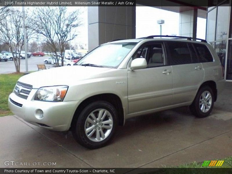 Millenium Silver Metallic / Ash Gray 2006 Toyota Highlander Hybrid Limited