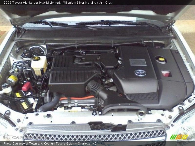 Millenium Silver Metallic / Ash Gray 2006 Toyota Highlander Hybrid Limited