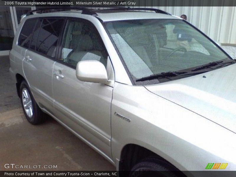 Millenium Silver Metallic / Ash Gray 2006 Toyota Highlander Hybrid Limited