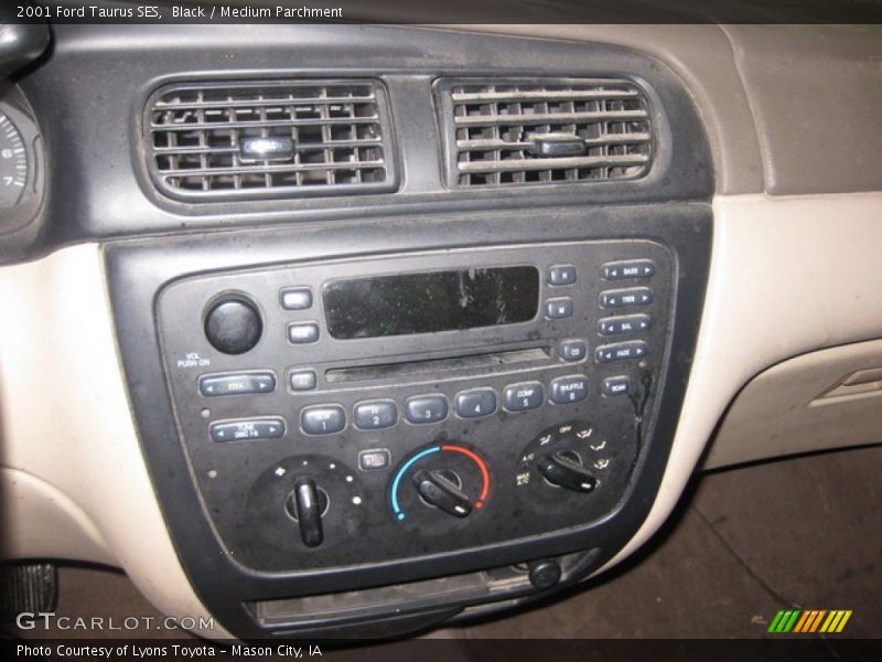 Black / Medium Parchment 2001 Ford Taurus SES