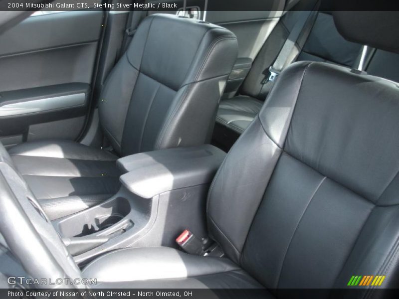 Sterling Silver Metallic / Black 2004 Mitsubishi Galant GTS