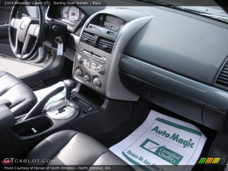 Sterling Silver Metallic / Black 2004 Mitsubishi Galant GTS