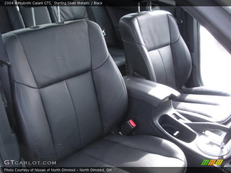 Sterling Silver Metallic / Black 2004 Mitsubishi Galant GTS