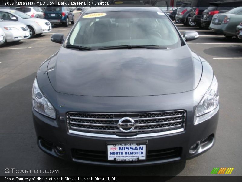 Dark Slate Metallic / Charcoal 2009 Nissan Maxima 3.5 SV