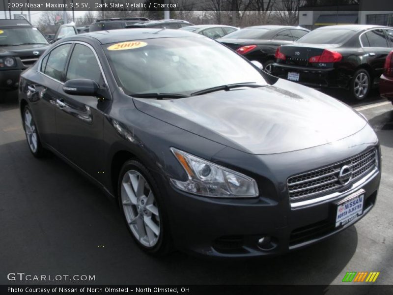 Dark Slate Metallic / Charcoal 2009 Nissan Maxima 3.5 SV