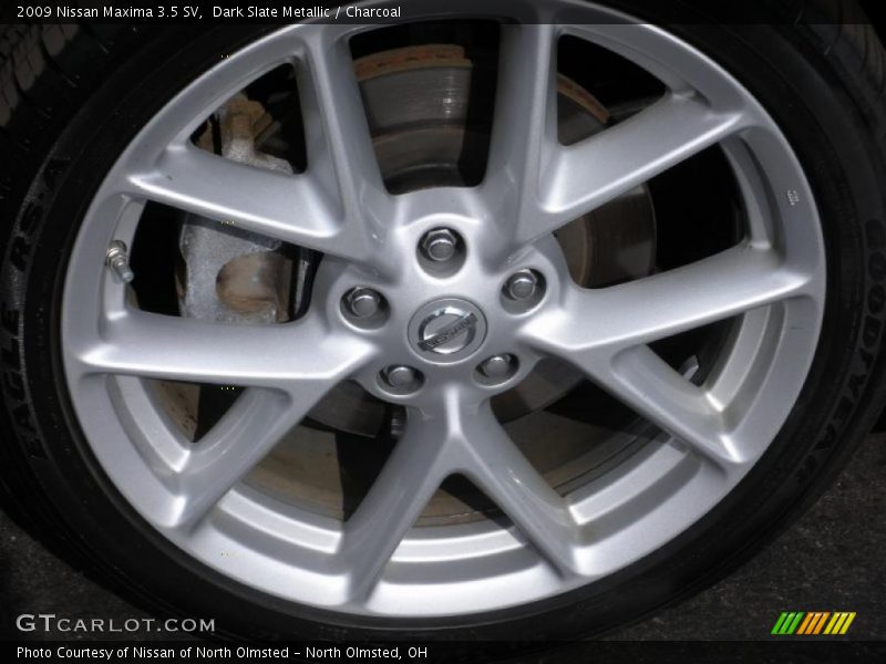 Dark Slate Metallic / Charcoal 2009 Nissan Maxima 3.5 SV