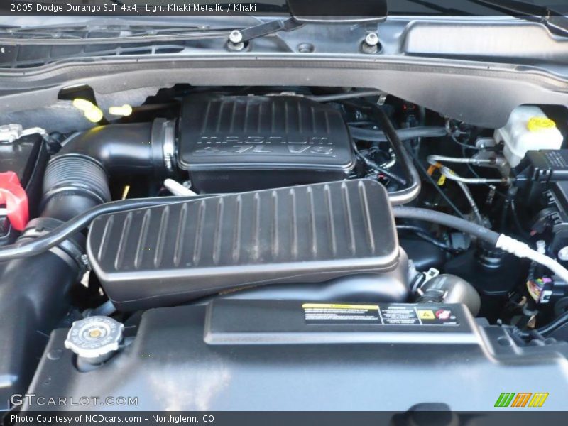 Light Khaki Metallic / Khaki 2005 Dodge Durango SLT 4x4