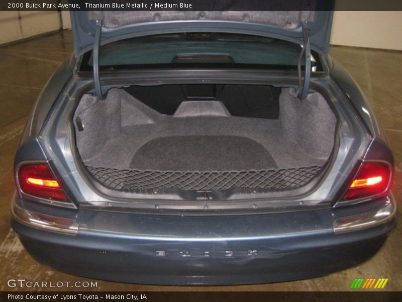 Titanium Blue Metallic / Medium Blue 2000 Buick Park Avenue