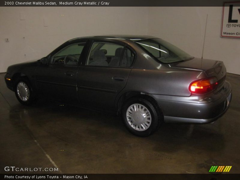Medium Gray Metallic / Gray 2003 Chevrolet Malibu Sedan