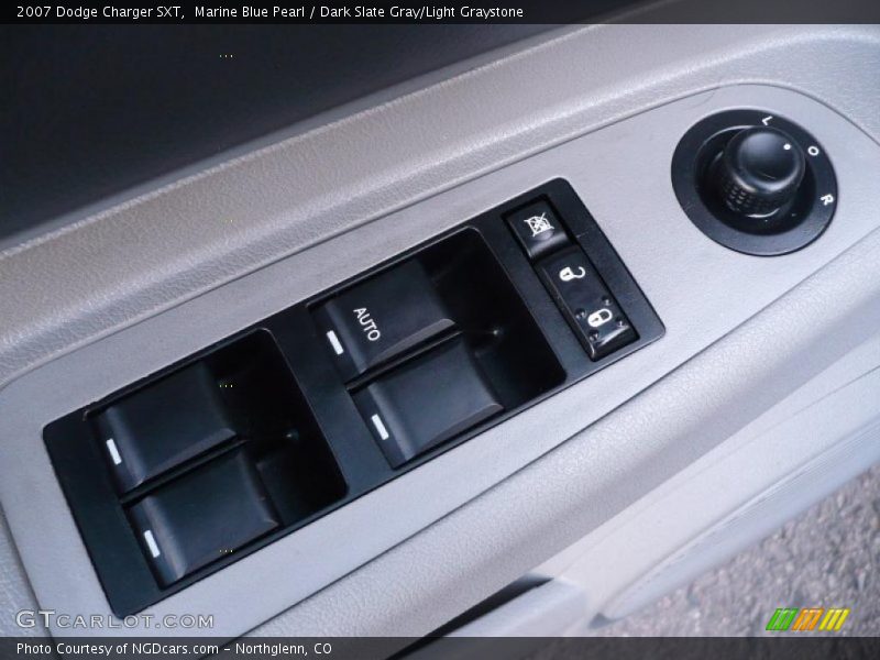 Marine Blue Pearl / Dark Slate Gray/Light Graystone 2007 Dodge Charger SXT